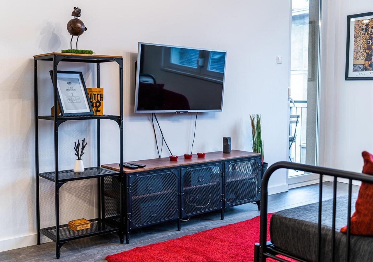 Appartement Free Parking - Downtown Location, Balcony & Nespresso Boedapest
